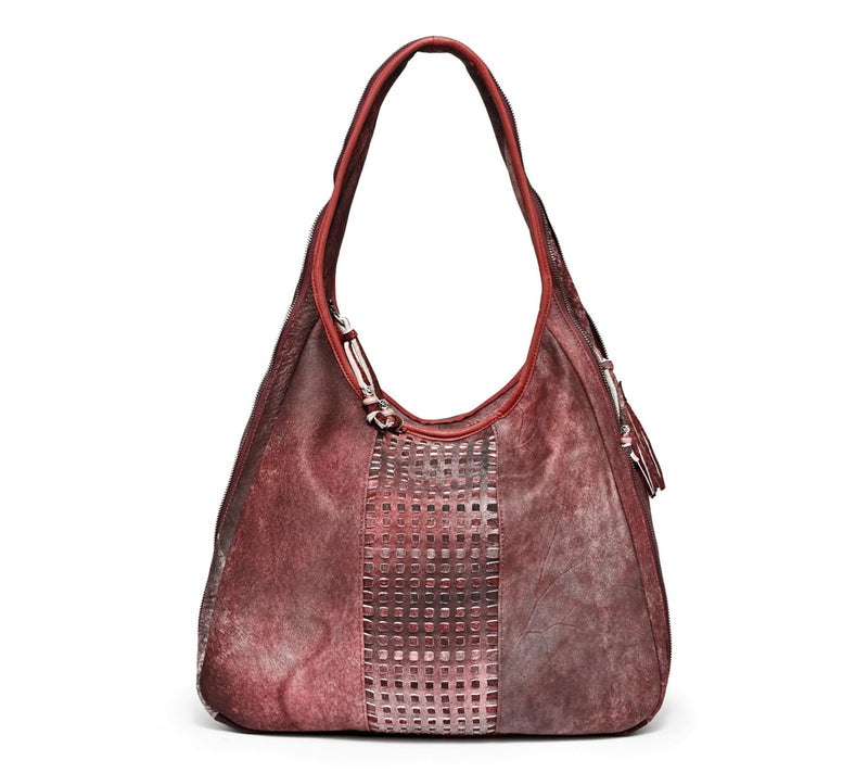 Old Trend Dorado Expandable Leather Hobo Shoulder Bag — View 16