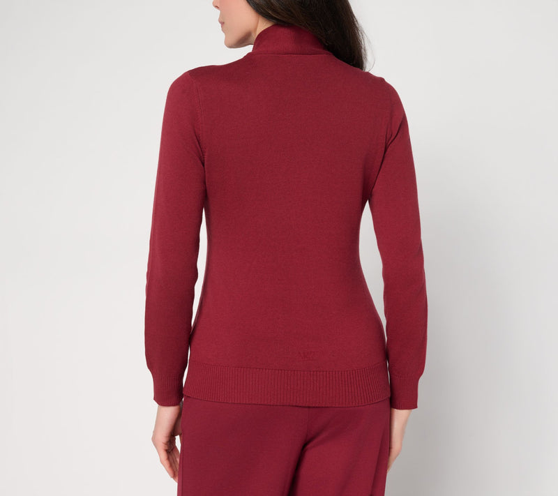 Carla Rockmore Collection Bow Neck Sweater — View 11