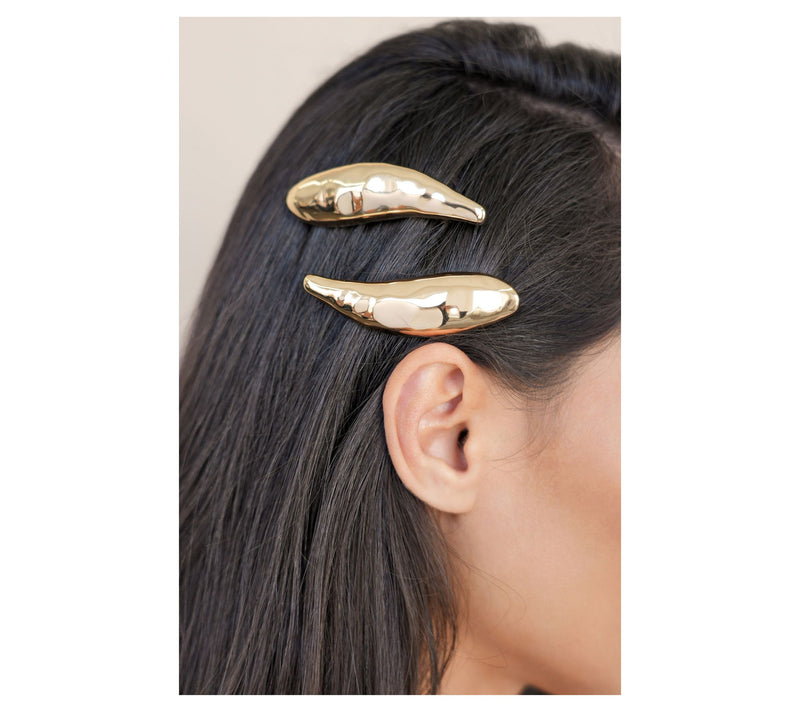 Ettika Liquid Lux Hair Barrette Set — View 4