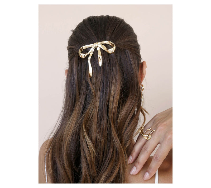 Ettika Bow Hair Barrette — View 2