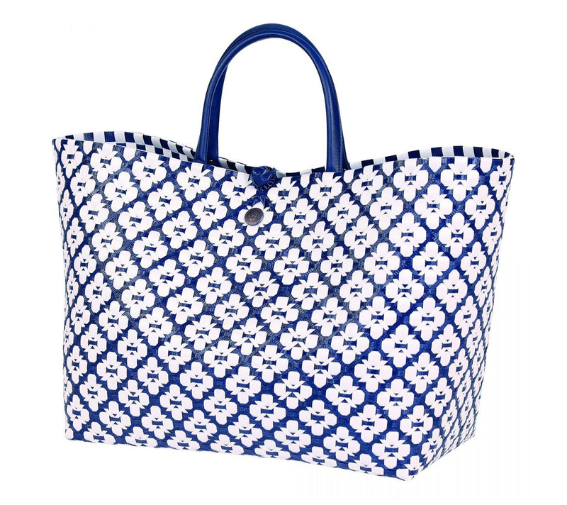 Handed By Motif Plastic Shopper Tote — Main view
