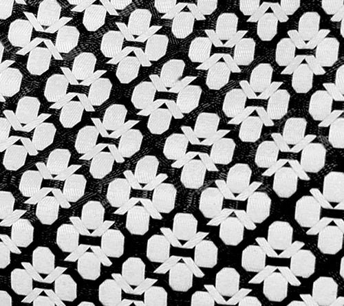 Handed By Motif Plastic Shopper Tote — View 2