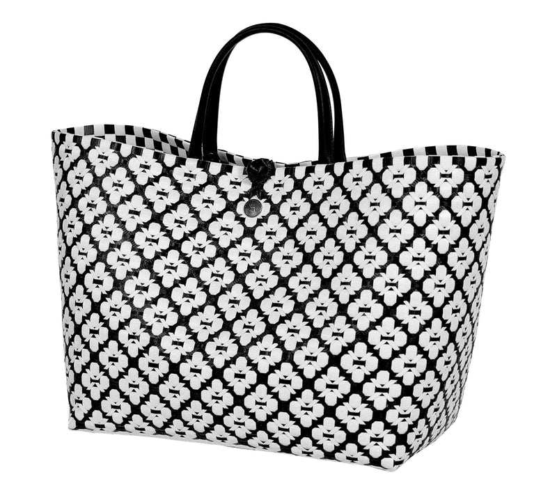 Handed By Motif Plastic Shopper Tote — View 5