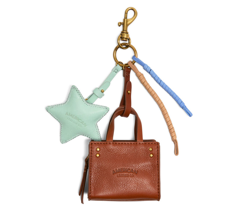 American Leather Co. Leather Bag Charms Set — View 15
