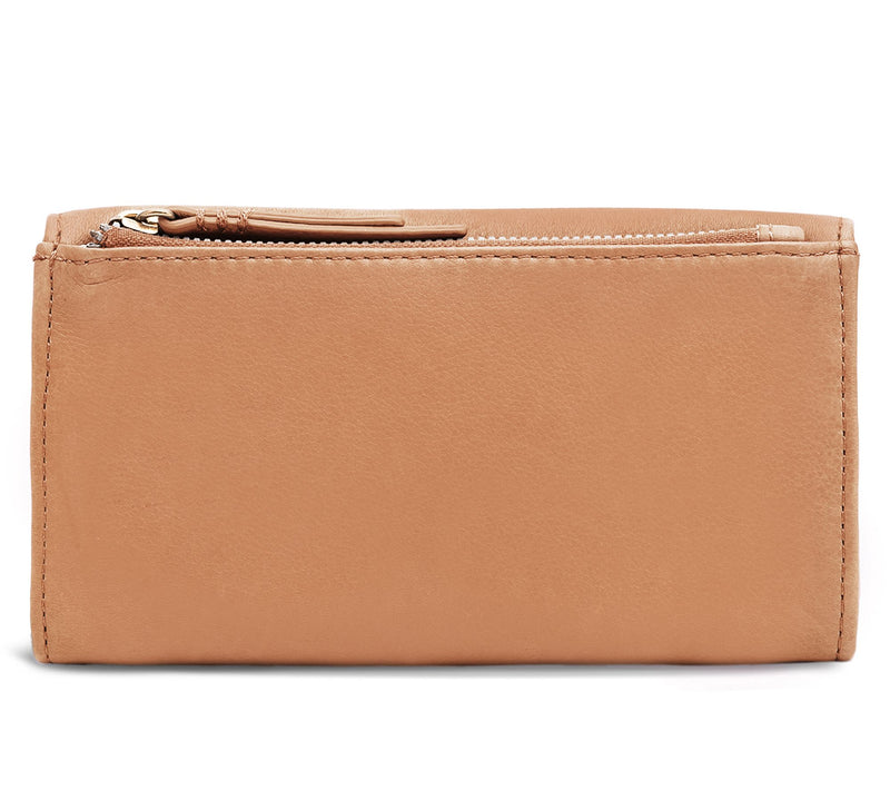 American Leather Co. Hickory Bifold Leather Wallet — Main view