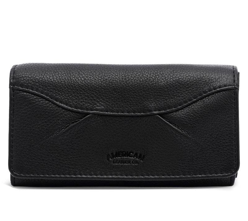 American Leather Co. Hickory Bifold Leather Wallet — View 11