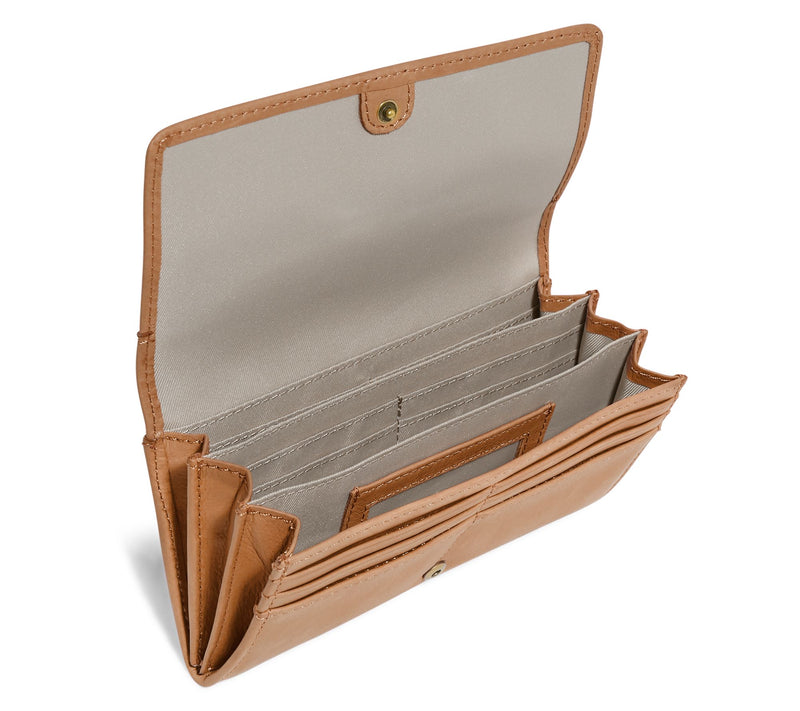 American Leather Co. Hickory Bifold Leather Wallet — View 2