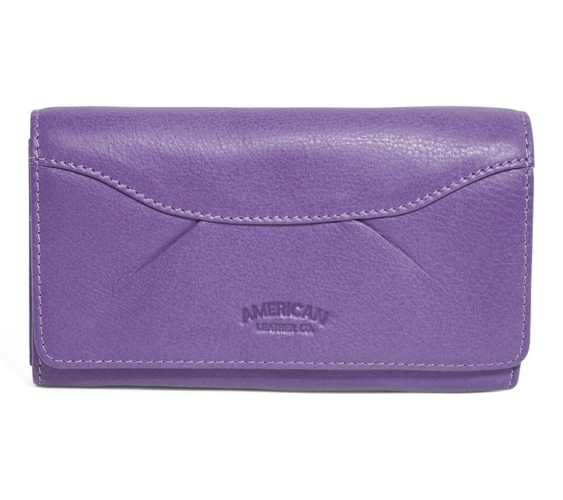 American Leather Co. Hickory Bifold Leather Wallet — View 16