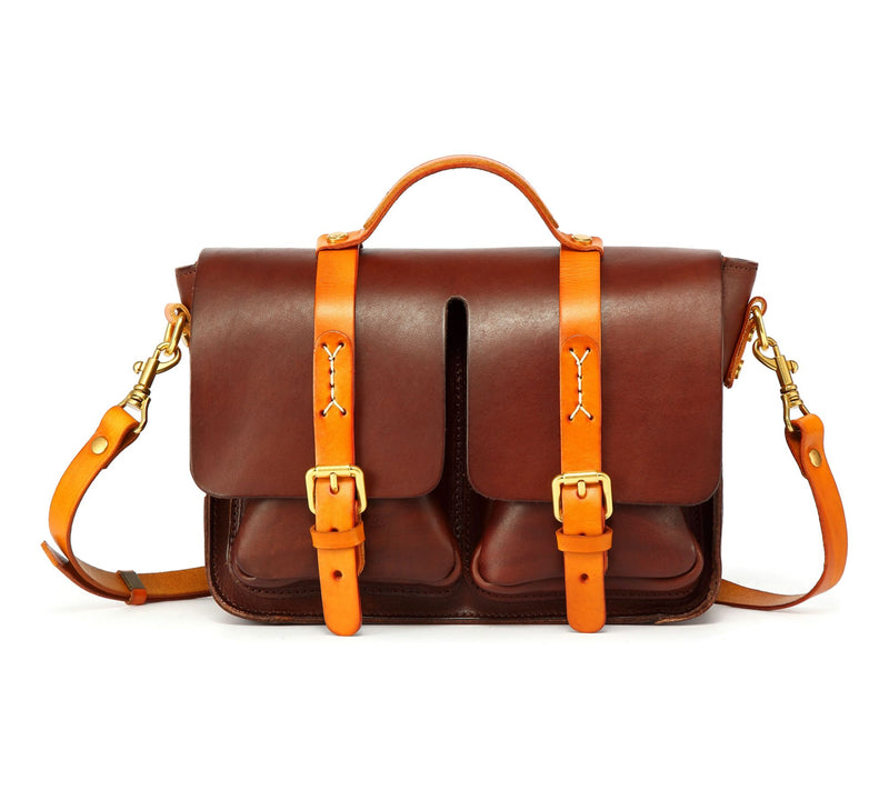Old Trend Speedwell Leather Satchel — View 15