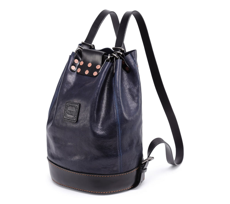 Old Trend Canna Leather Bucket Backpack — View 17