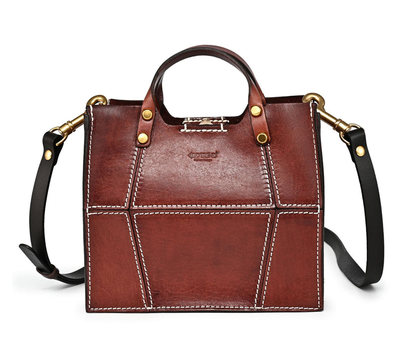Old Trend Rosa Leather Transport Tote with Shoulder Strap — View 14