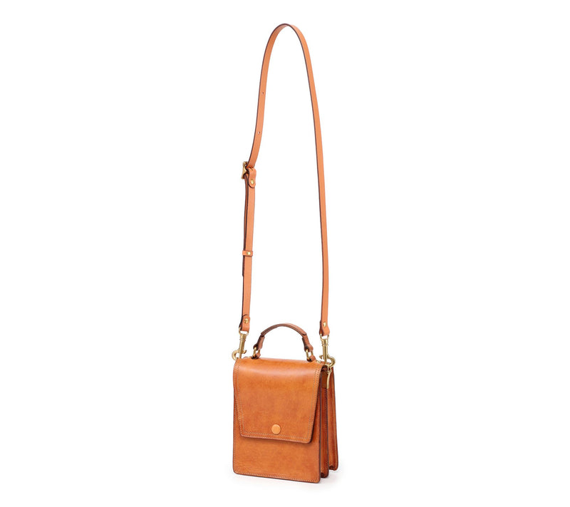 Old Trend Basswood Leather Top Handle Crossbody — View 7
