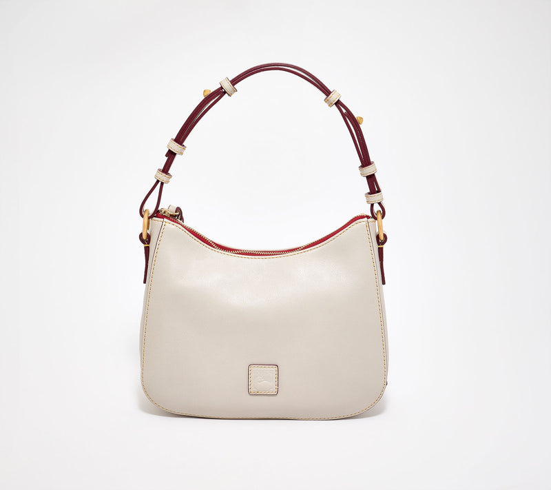 Dooney & Bourke Florentine Leather Small Kiley Hobo — View 17