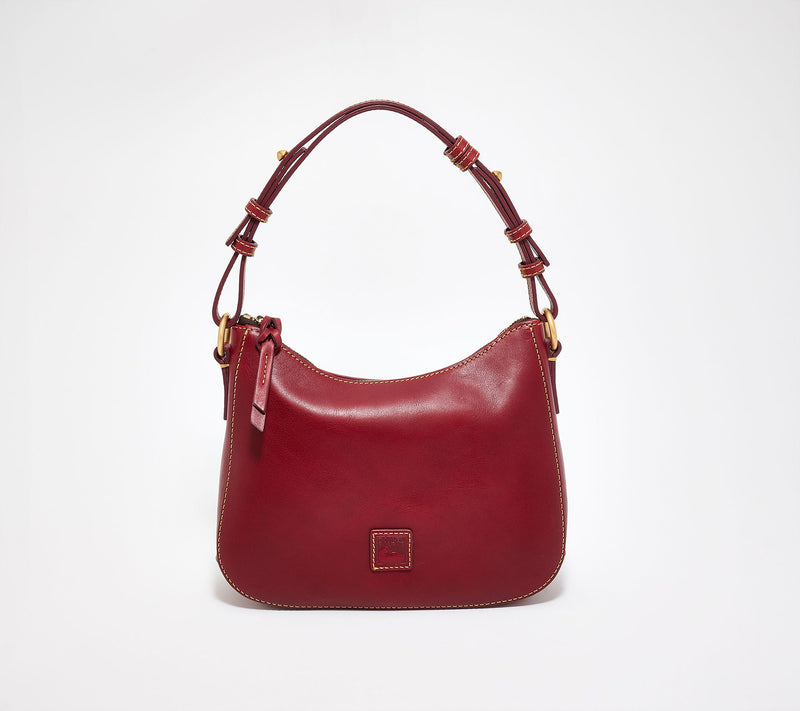 Dooney & Bourke Florentine Leather Small Kiley Hobo — View 23