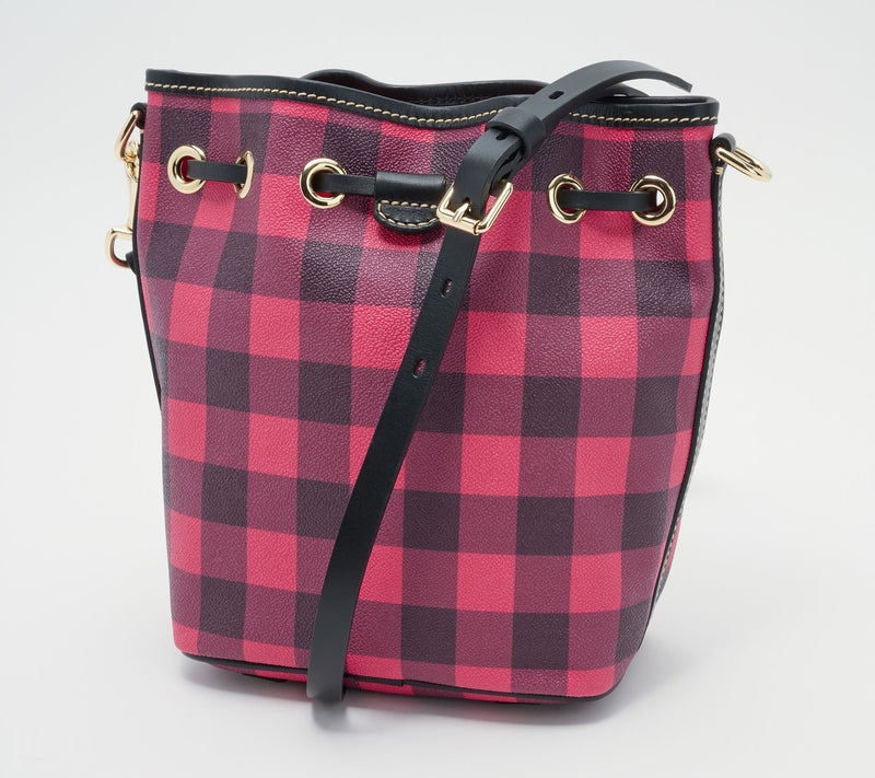 Dooney & Bourke Coated Cotton Tucker Small Drawstring — View 2