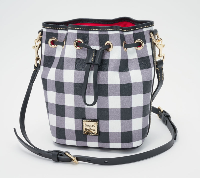 Dooney & Bourke Coated Cotton Tucker Small Drawstring — View 8