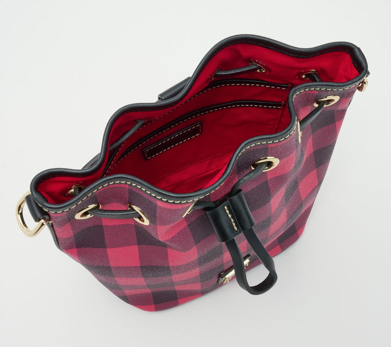Dooney & Bourke Coated Cotton Tucker Small Drawstring — View 3