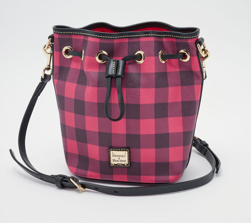 Dooney & Bourke Coated Cotton Tucker Small Drawstring — Main view