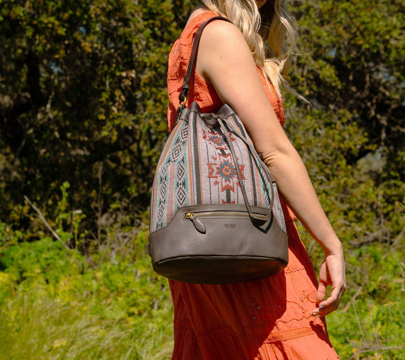 Old Trend Myrtle Convertible Bucket Backpack — View 8