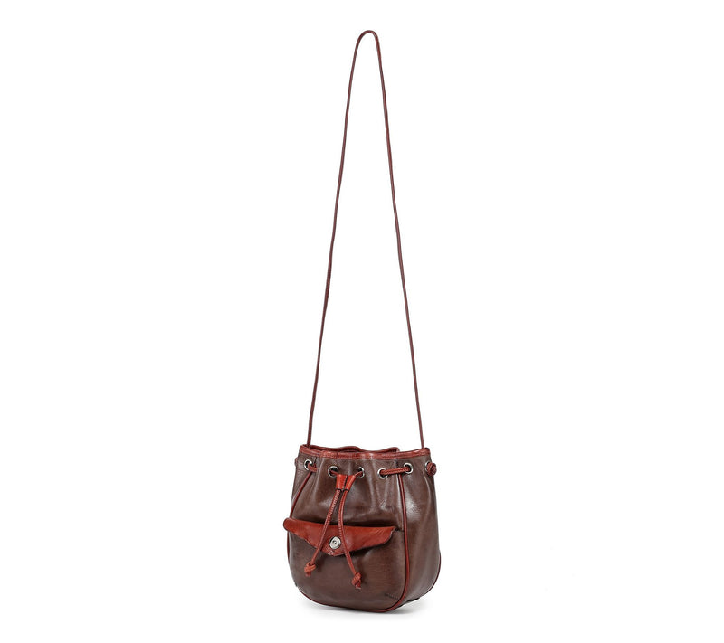 Old Trend Snapper Leather Convertible Bucket Crossbody — View 4