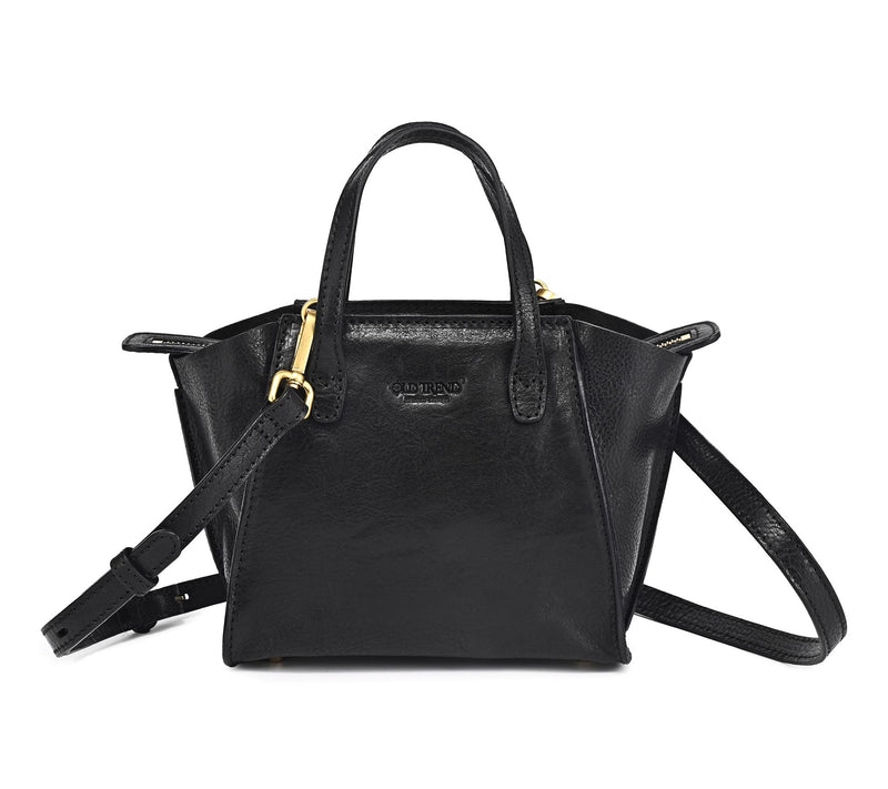 Old Trend Iris Mini Leather Tote with ShoulderStrap — View 11