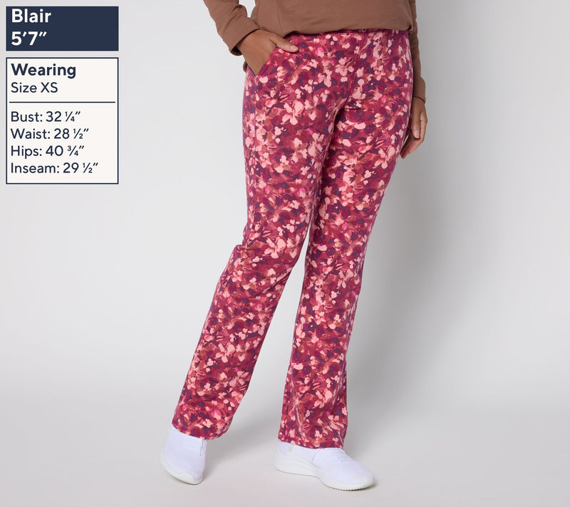 Denim & Co. Active Petite Duo Stretch Lightly Boot Pants — View 3