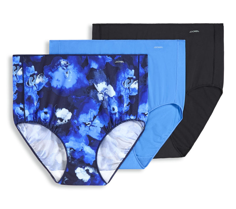 Jockey No Panty Line Promise Full Brief Panties Set of 3 — View 13