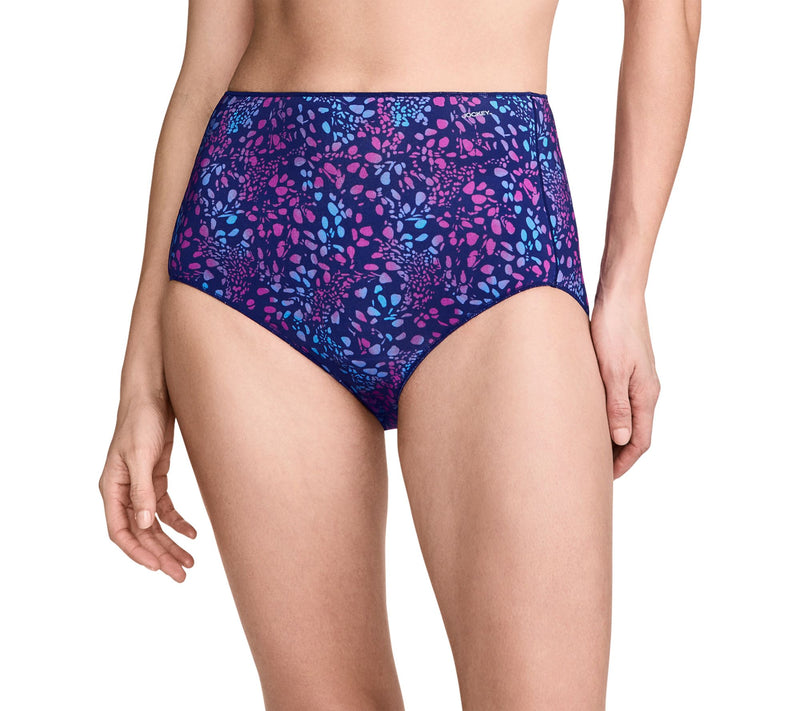 Jockey No Panty Line Promise Full Brief Panties Set of 3 — View 15