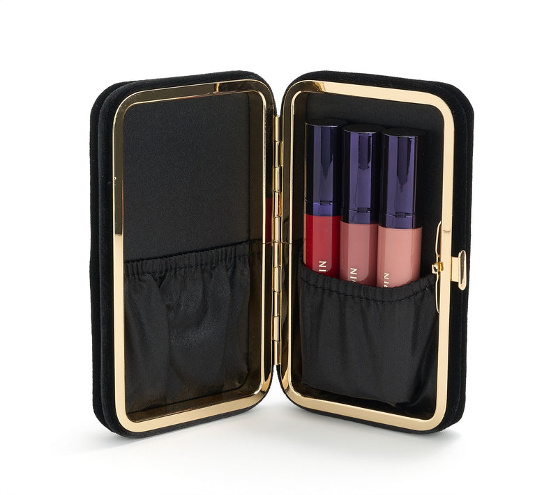 Kevyn Aucoin Velvet Liquid Lipstick Trio With Velveteen Clutch — View 2