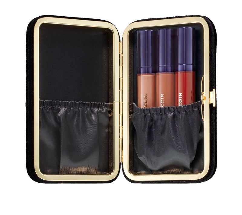 Kevyn Aucoin Velvet Liquid Lipstick Trio With Velveteen Clutch — View 4