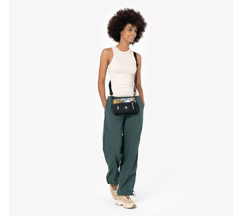 Sherpani Skye Mini Convertible Shoulder Bag w/Locking Zipper — View 5