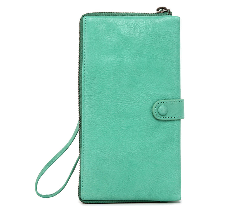 Old Trend Snapper Leather Wristlet Wallet — View 15