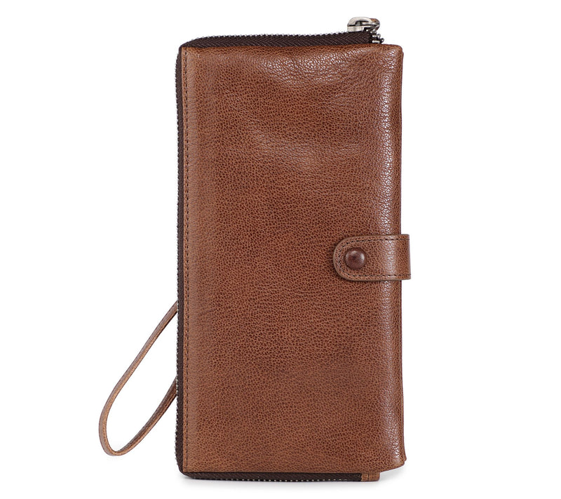 Old Trend Snapper Leather Wristlet Wallet — View 19