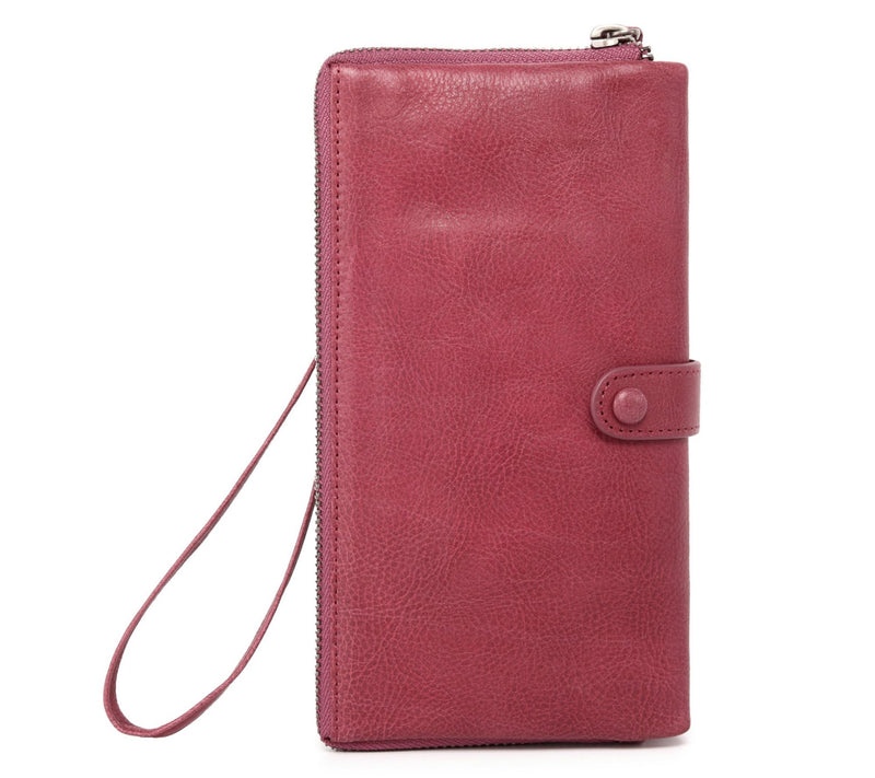 Old Trend Snapper Leather Wristlet Wallet — View 20