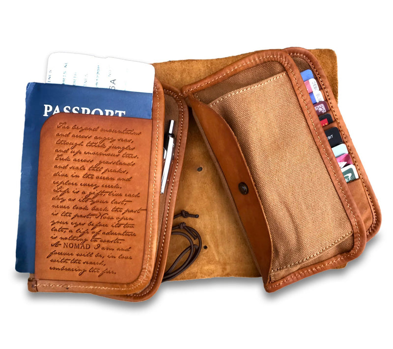 Old Trend Nomad Leather Organizer — View 8