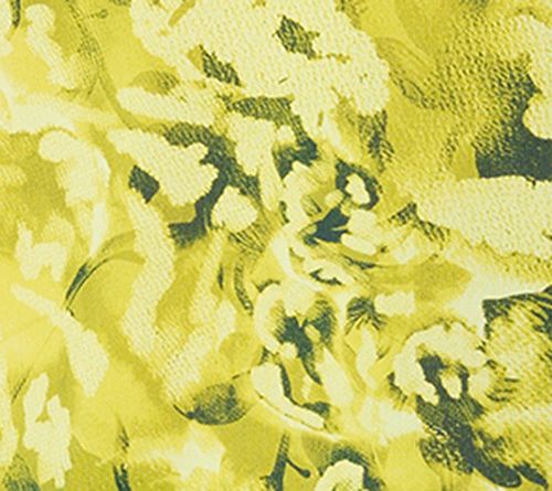 LOGO Layers by Lori Goldstein Printed Mock Neck Mesh Top — View 10