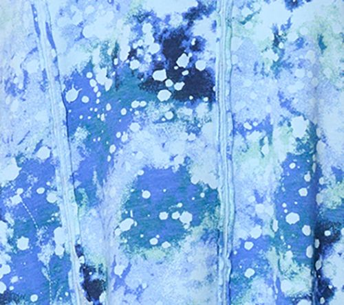 LOGO by Lori Goldstein Printed Seam Detail Long Sleeve Top — View 8