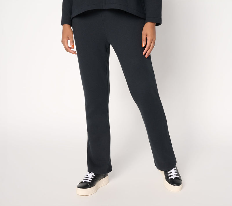 Women with Control Regular Casa Cozy Straight Leg Pants — View 10
