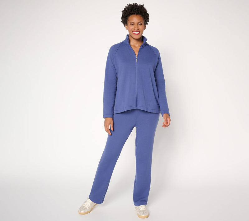 Women with Control Petite Casa Cozy Wide Leg Pants — View 5