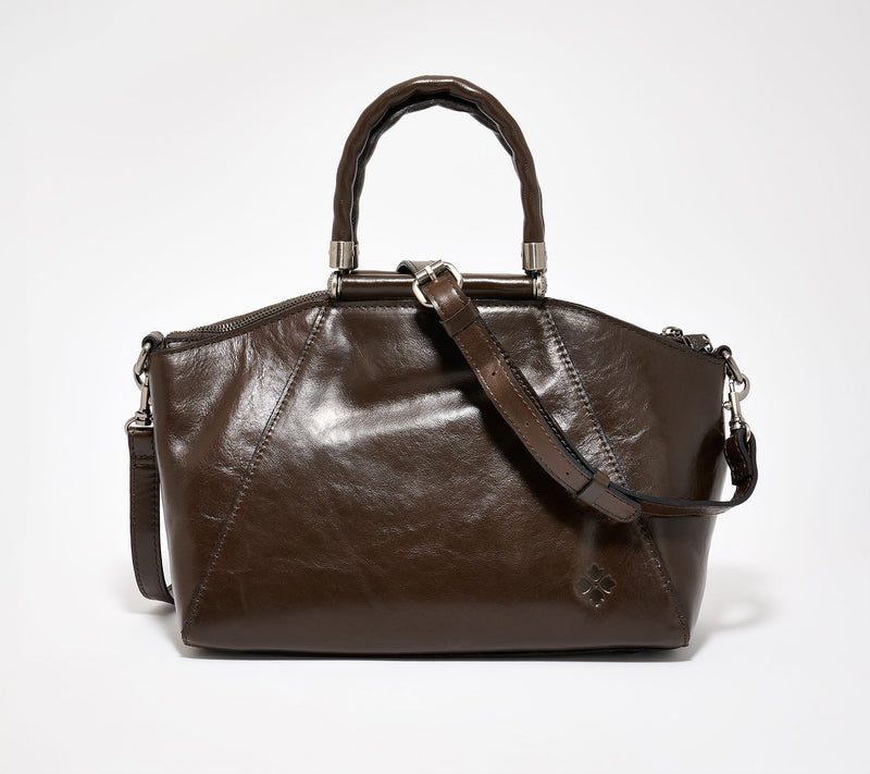Patricia Nash Leather Holland Top Handle Satchel — View 14