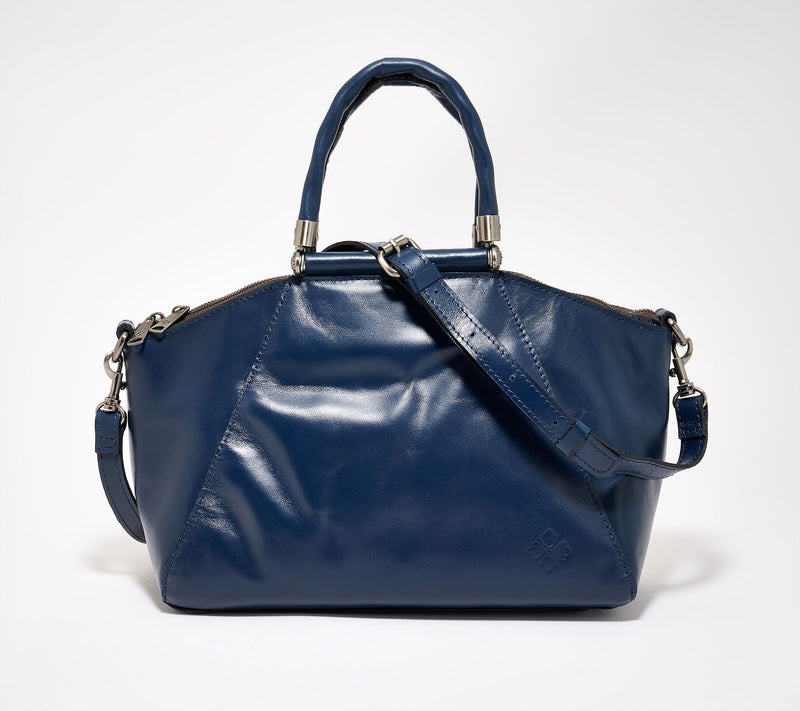 Patricia Nash Leather Holland Top Handle Satchel — View 16