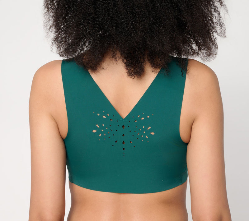 Evelyn & Bobbie Jewel Cut Defy Wirefree Bra — View 13