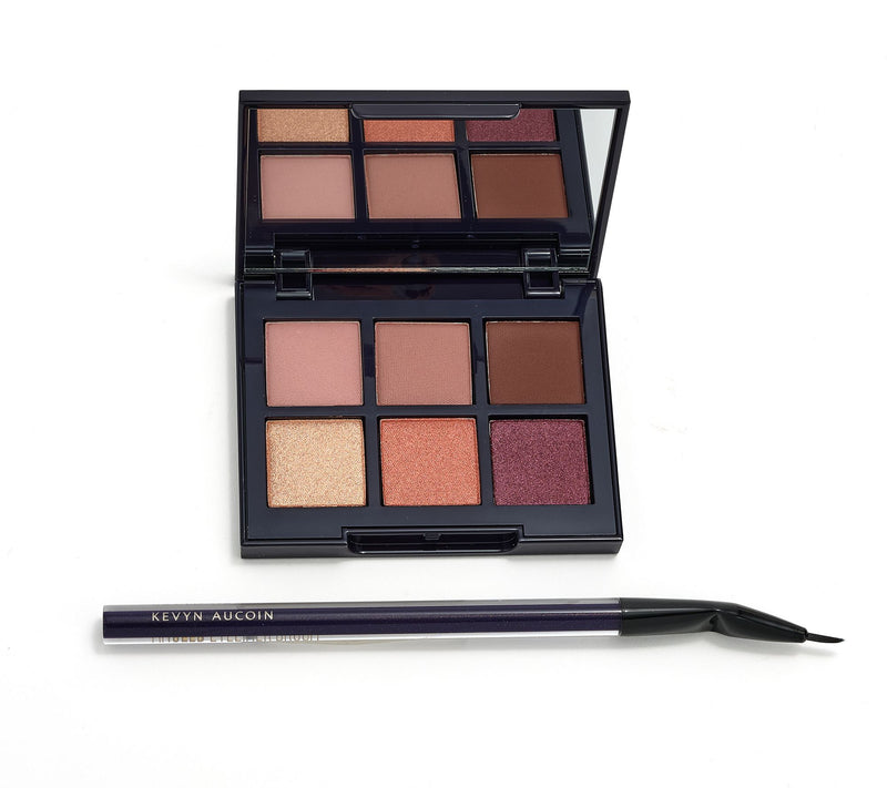 Kevyn Aucoin Contour Eye Shadow Palette & Angled Brush — View 12