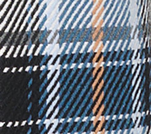 Susan Graver Plaid Jacquard Woven Snap-Front Jacket — View 9