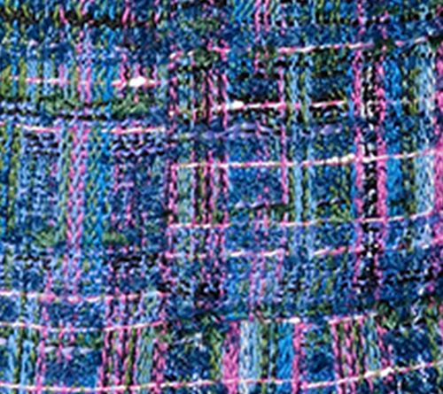 GRAVER Susan Graver Petite Tweed Topper with Fray Detail — View 2