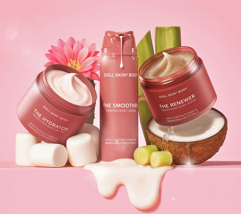 Doll 10 Doll Skin Body Smooth, Firm & Glow Trio With Bag — View 4