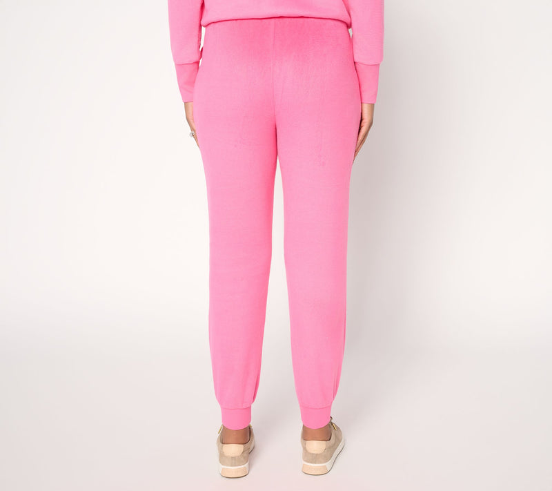 Mally Roncal Regular Cozy Plush Ankle Length Joggers — View 4