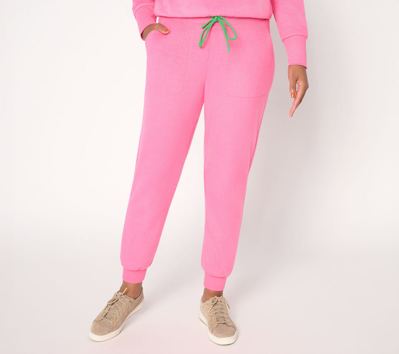 Mally Roncal Regular Cozy Plush Ankle Length Joggers — Main view