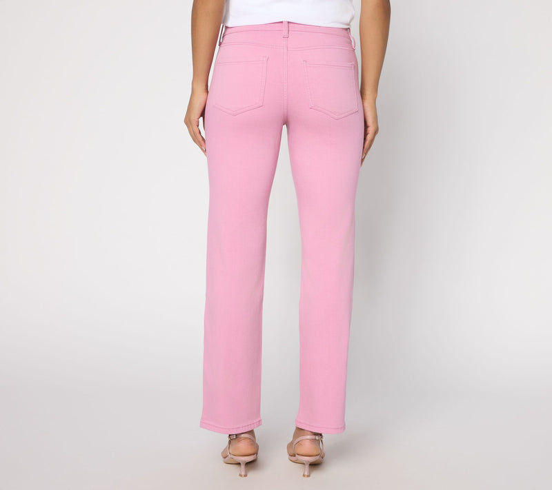NYDJ Sure Stretch Ellison Straight-Leg Jeans - Regular — View 13