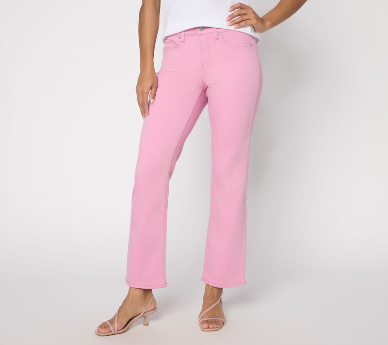NYDJ Sure Stretch Ellison Straight-Leg Jeans - Regular — View 2